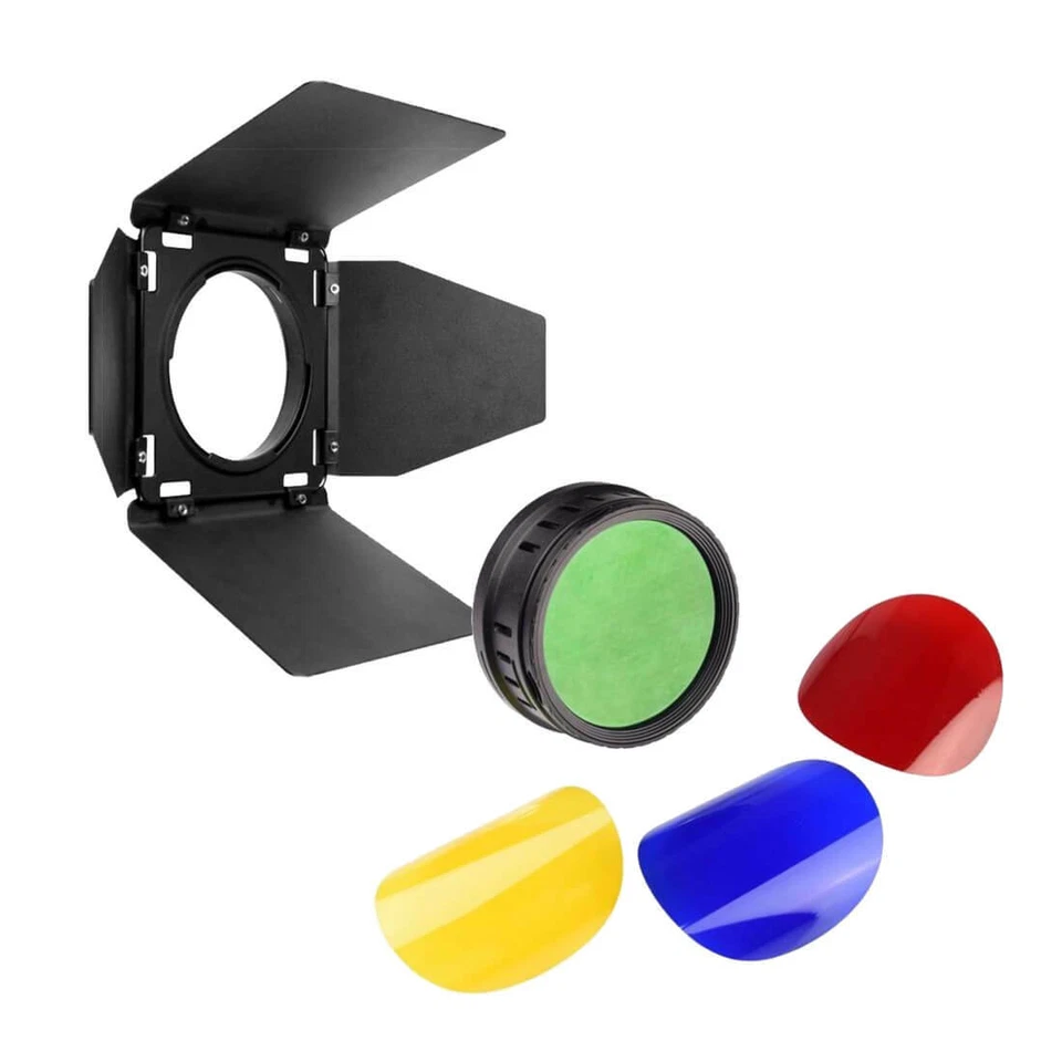 Barndoor Kit BD10 for CITI300 PRO Godox AD300 PRO Photography Lighting Modifiers - Image 1 of 4