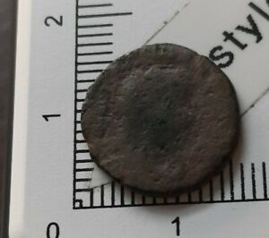 H07609 pièce de monnaie romaine à identifier à découvrir roman coin