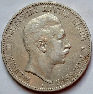 Germany, 5 Mark 1903 - William II, Kingdom of Prussia, German States - Picture 1 of 2