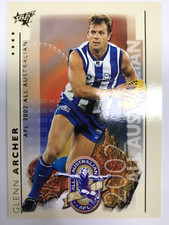 2003 SELECT AFL XL CARD ALL AUSTRALIAN TEAM CARD AA1 GLENN ARCHER-NORTH MELB