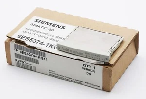 Siemens Simatic S5 6ES5 374-1KG11 VER. 04 128KB MC -nieużywany/ORYGINALNE OPAKOWANIE- - Zdjęcie 1 z 5