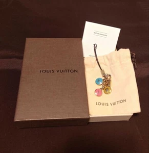 Auth Louis Vuitton Pasek na telefon Bijou Telefon Pastylka Wielokolorowy pasek - Zdjęcie 1 z 5