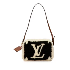 LOUIS VUITTON Monograma Peluche Playa Porche Bolsa M68599 Mujer 【Usado】 - Imagen 1 de 9