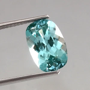 AAA Fine Quality 12x8 MM Natural Ceylon Green Spinel Loose Cushion Gemstone Cut - Picture 1 of 4
