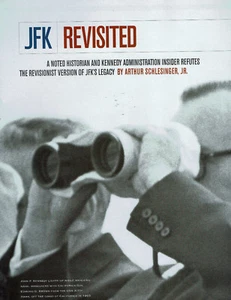 JFK Revisited MAGAZINE ARTICLE Schlesinger Jr. on Kennedy Legacy Historic Photos - Picture 1 of 4