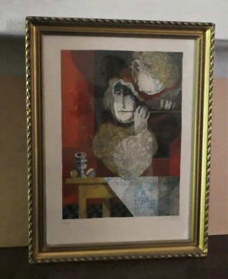 lithographie originale signée numérotée Alvar Sunol - Photo 1/4