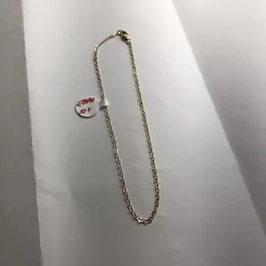 14 Kt Yellow Gold 10” Ankle Bracelet - Picture 1 of 9