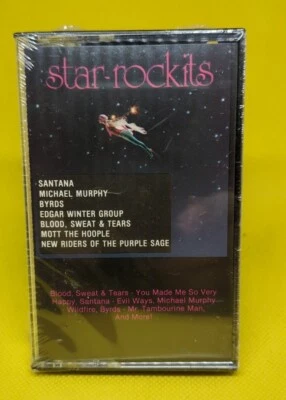 SHRINK SEALED Star-Rockits Santana Byrds Michael Murphy Mott The Hoople Cassette - Image 1 of 3