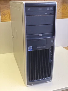 HP xw4600 Workstation Core 2 Quad Q9550 + 4GB + 500GB Windows 7 Pro TESTED - Picture 1 of 19