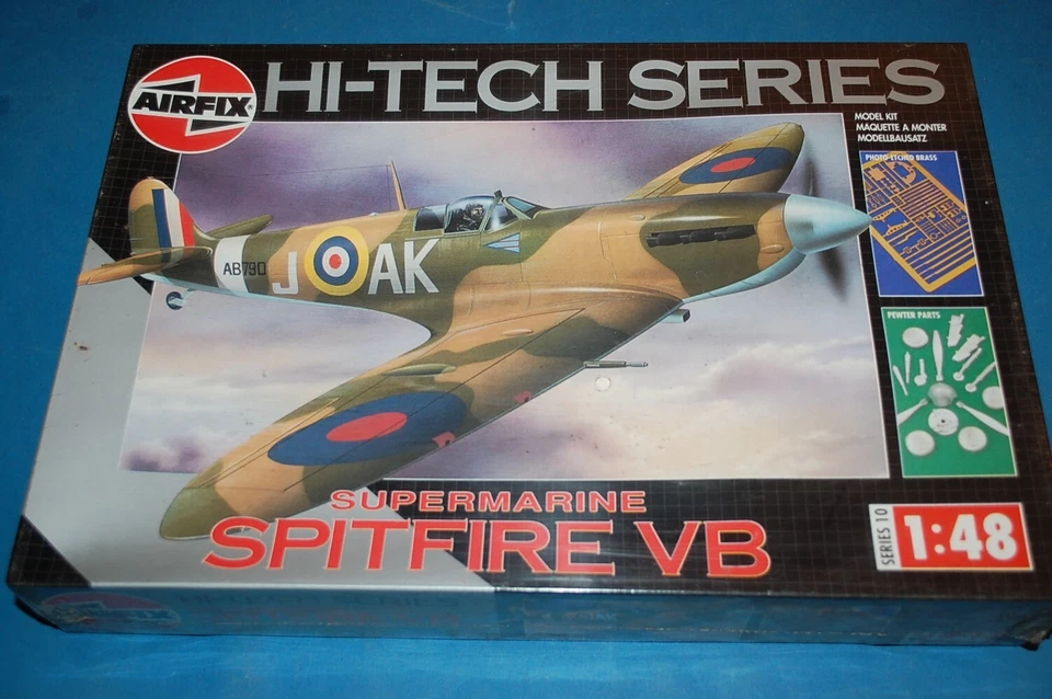 AIRFIX HI-Tech Series 10008 - Supermarine Spitfire VB cala 1/48 - Immagine 1 di 1