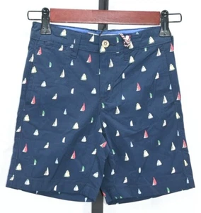 Tailor Vintage boys shorts size 6 NWT blue with sail boat print RN#127800 - Picture 1 of 4