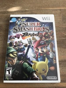 Super Smash Bros. Brawl Nintendo Wii 2008 Complete NICE !! - Picture 1 of 6