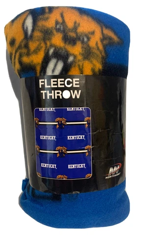 The Northwest Company NCAA Kentucky Fleece Throw, 50" x 60" Cover