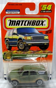 1999 Matchbox Ford Military Police Expedition #53 - Picture 1 of 5