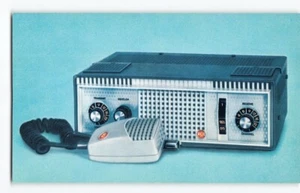 RCA Citizens Band 2-Way Radio Advert. Postcard~Made New Jersey Auto QSL NJ -N6 - Picture 1 of 4