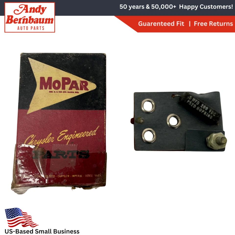 Dodge Plymouth Chrysler Windsor 1954-1956 radio medidor de combustible filtro 1571839 nuevo en stock Foto 1 de 4