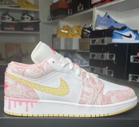 Air Jordan 1 Low se Paint Drip Ice Cream CW7104-601 Size 3.5-7 | eBay