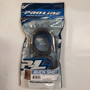 PRO-LINE 9062-03 BUCK SHOT M4 (Super Soft) Off-Road 1:8 Buggy Tires for F/R - Picture 1 of 2