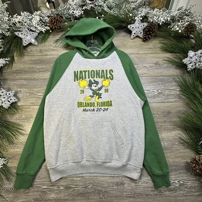 Vintage Minnie Mouse Cheerleader Sweatshirt Size Medium Y2K Orlando Florida - Image 1 of 4