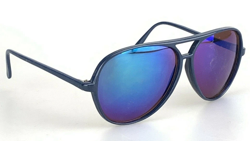 Gafas de sol Spec Tech espejadas protector de aviador máscara piloto vintage azul Foto 1 de 4