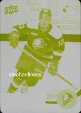 2021-22 CHL Hockey Yellow Printing Plate #101 Cody Morgan London Knights