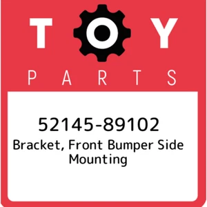 52145-89102 Toyota Bracket, front bumper side mounting 5214589102, New Genuine O - Picture 1 of 1