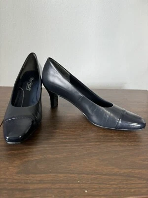 Bombas Rose Petals By Walking Cradles 6,5 ancho estrecho azul marino R41022 Foto 1 de 4