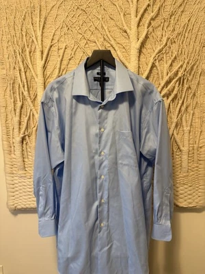 Pronto Uomo Men's Classic Fit Dress Shirt Button Down, Size 17 1/2- 32-33 - Image 1 of 4