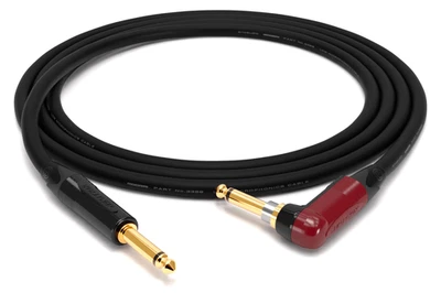 enoaudio Mogami 3368 Guitar Bass Cable | Neutrik Silent Switch TS Angle - TS