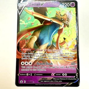 2021 Pokemon SWSH Celebrations Zacian V Ultra Rare #016/025 - Bild 1 von 1