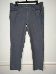 Pantalones de sarga Lululemon para hombre 34x 30 pantalones azules - Imagen 1 de 3
