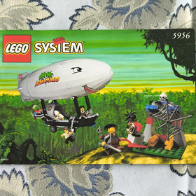 LEGO Instructions Illustrated Adventurers 5956 Expedition Balloon Zeppelin 1999