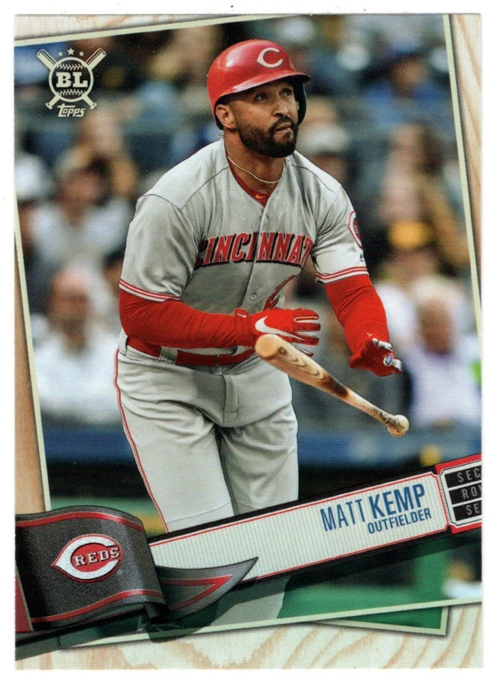 Matt Kemp - Cincinnati Reds - 2019 Topps Big League Baseball # 65 Mint - Image 1 of 1