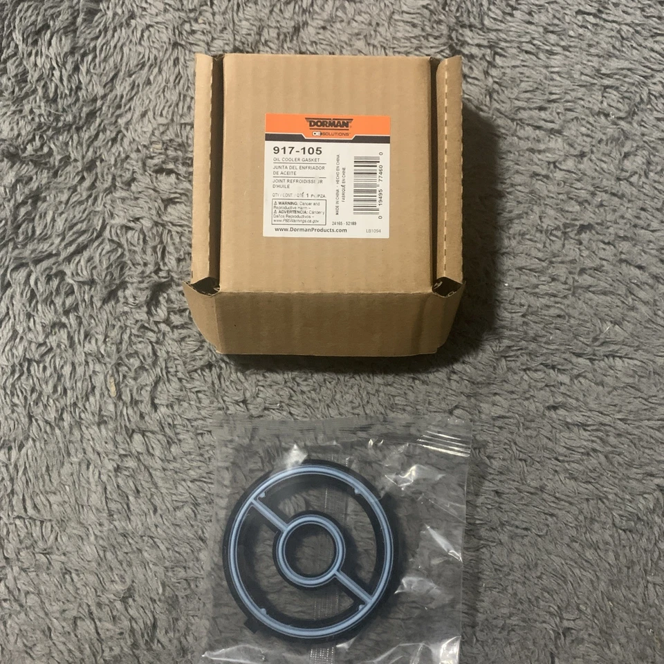 Dorman 917-105 Oil Cooler Adapter Gasket fits  Ford Mazda Mercury models - Image 1 of 3