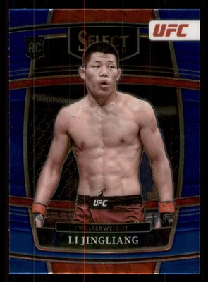 Li Jingliang 2022 Panini Select UFC #74 Blue RC - Image 1 of 2