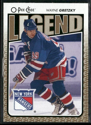 2009-10 O-Pee-Chee #551 Wayne Gretzky New York Rangers HOF - Image 1 of 2