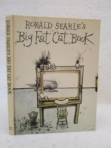 RONALD SEARLE'S BIG FAT CAT BOOK 1982 Little, Brown & Co., Boston First Edition - Picture 1 of 10