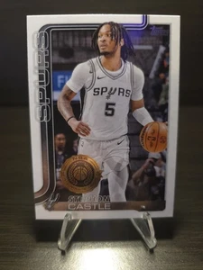 2025 Topps Basketball Stephen Castle NBA All Rookie Team #197 - Bild 1 von 2