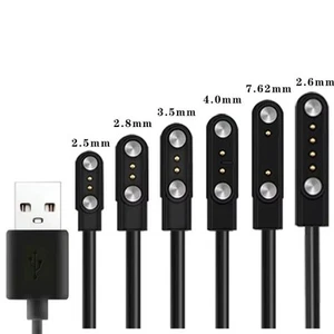 2 piny 4 piny Smartwatch Stacja dokująca Ładowarka Adapter USB Kabel ładujący Przewód dla dorosłych / K - Zdjęcie 1 z 14