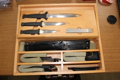 Gerber Guardian Set R.W.Loveless Edition Guardian, I, & II Serial#0925 (GG0925) - Image 1 of 4