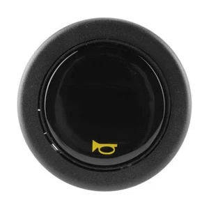 Universal Modified Car Steering Wheel Horn Button Black - Picture 1 of 9