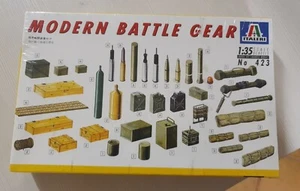 1/35 ITALERI MODERN BATTLE 423 DIORAMA MAI APERTO RARO NO ITALERI NO HASEGAWA - Foto 1 di 3