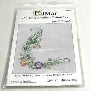 EdMar El Arte de la Tela Bordada Brasileña Solo Muestreador Pequeño #1036 - Imagen 1 de 2