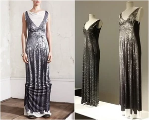 H&M Maison Margiela Printed Re-Edition Trompe L'oeil SS96 Evening Dress EU34 US4 - Picture 1 of 12