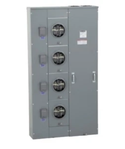 Square D Meter Pak 4 Sockets Lever Bypass 600A MPL64225. - Picture 1 of 7