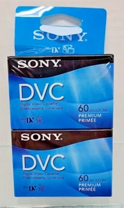SONY DVC 60 min PREMIUM Mini DV casetes de video digital DVM60PRR - Imagen 1 de 1