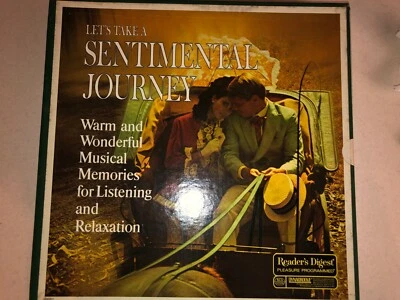 Let's take a sentimental Journey Readers Digest album set Vinyl Records Box nice - Image 1 of 4