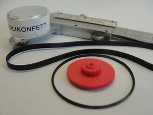 Para GRUNDIG CR 485 Kit Reparación Correa Engranaje y Grasa GRUNDIG CR 455 CR 355 - Imagen 1 de 5