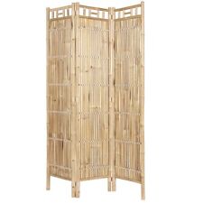 Handmade 3 Panel Bamboo Room Divider Screen by Ib Laursen
