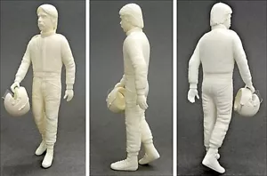 1/20 80'S DRIVER WALKING HELMET @ HAND FW09 FW09 ROSBERG for TAMIYA EBBRO HASEGA - Imagen 1 de 1